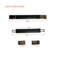 thumbnail image 1 of Suitcase Handle Kit Replacement Metal Travel Baggage Luggage Case Grip Removable Organizer Handgrip Repair Upgrading Spare Part Type 1, 1 of 5