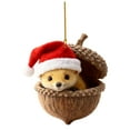 thumbnail image 4 of Colgante Decorativo Adornos Navideños Acrílicos 2D De 8cm Con Estampado De Animales Del Bosque, Bonitos Adornos Para Coronas Navideñas Y Decoración Festiva Del Hogar (1 Unidad) Rkxzt, 4 of 8