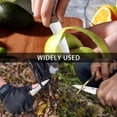 thumbnail image 6 of THRWCLUB 3.2" Camping Fixed Blade Knife, 420C Steel with G10 Handle, Kydex Sheath & Clip, 6 of 8