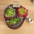 thumbnail image 3 of Succulent Pot Creative Decorative Planter Pot Garden Pot for Home Office, 3 of 10