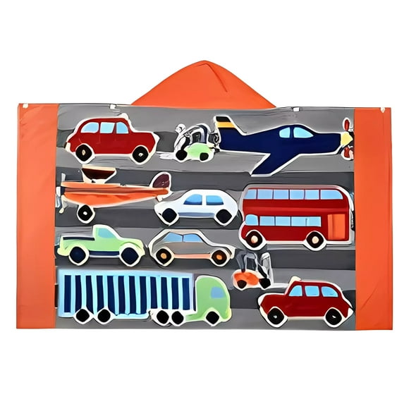 Toalla De Baño Con Capucha Para Niños Poncho De Surf Para Bebés Bata Suave Y Envolvente Para Niños Pequeños Para Ducha/Playa/Piscina 50 X 30 Toalla Grande Envolvente