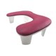 thumbnail image 4 of Almohada para reposabrazos Salvador herramienta de belleza cojín para reposamanos de manicura rojo, 4 of 10