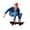 Blue, variant on AOOOWER Handcrafted 1/64 Scale Skateboarder Figurine with Intricate Detailing for Miniature Landscape and Sand Tables Displays