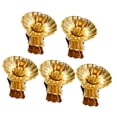 thumbnail image 1 of 5x Candle Clips Bar Candlestick Holder Clips for Anniversaries Parties Decor A, 1 of 8