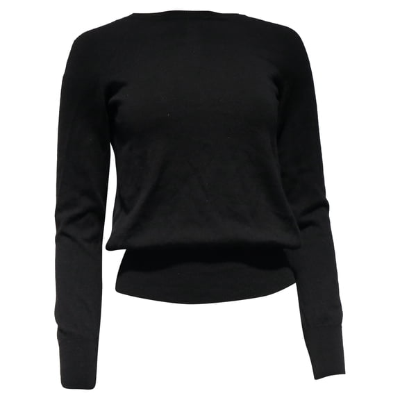 Pre-Owned Moschino Sweater in Black Virgin Wool