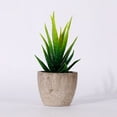 thumbnail image 5 of Walbest Artificial Succulent Plant Grass Paper Pulp Pot Bonsai for Indoor Outdoor Home Garden Decor (Pot Included), 5 of 6