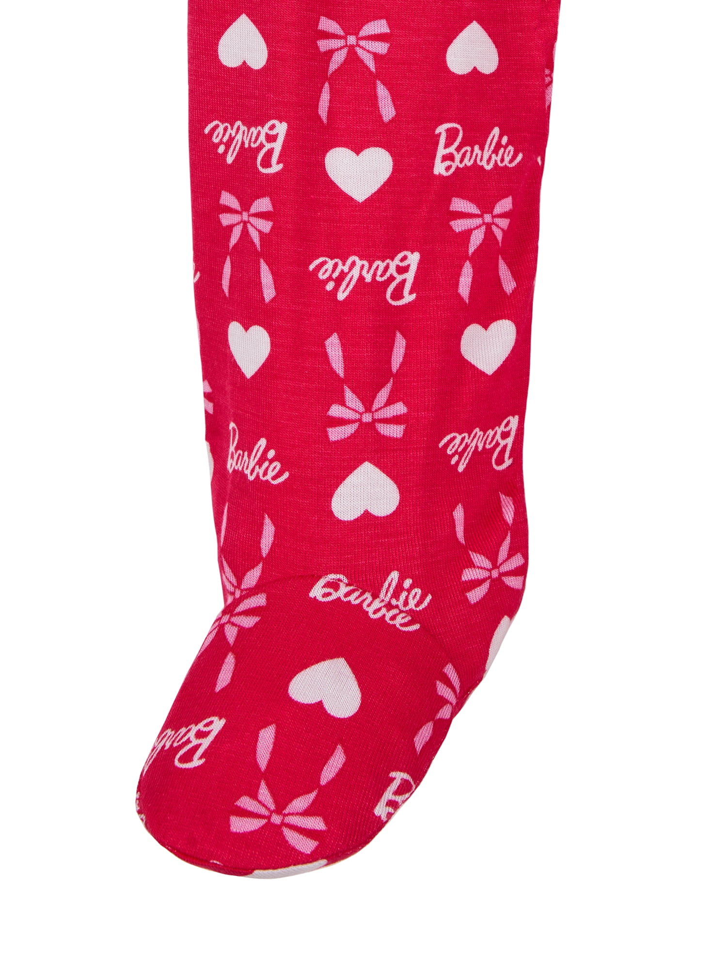 Barbie Baby One-Piece Footed Blanket Sleeper, Sizes NB-9M