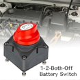 thumbnail image 3 of 48v-60v Battery Disconnect Switch, Rv Master Isolator Cut Off Switch For Marine Boat Car Truck Rv Trailer, 3 of 5