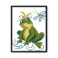 thumbnail image 2 of Serie de animales estampados de 14 quilates, impresión artesanal, punto de cruz, lienzo, costura, decoración del hogar Hugtrwg Para estrenar, 2 of 9