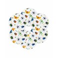 thumbnail image 7 of 13 Inch Round Placemats Set of 6, Spring Butterfly Dragonfly Non Slip Heat Insulation PP Table Mats, Farmhouse Botanical Floral Washable Place Mats for Kitchen Dining Party Table Decor, 7 of 7