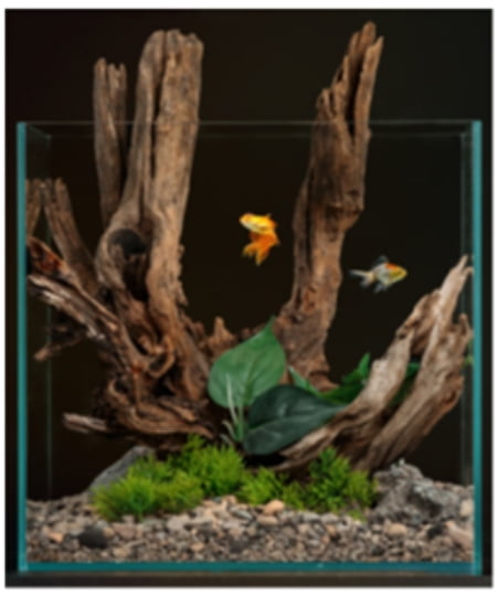 Penn Plax Aquarium Driftwood [Aquarium Natural Driftwood, New Aquarium Supplies, Penn Plax, Aquarium Supplies] Large - 1 count