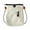 White, variant on Litie Unisex Crossbody Purse,Vintage Lightweight Small Nylon Shoulder Bag for Work Travel