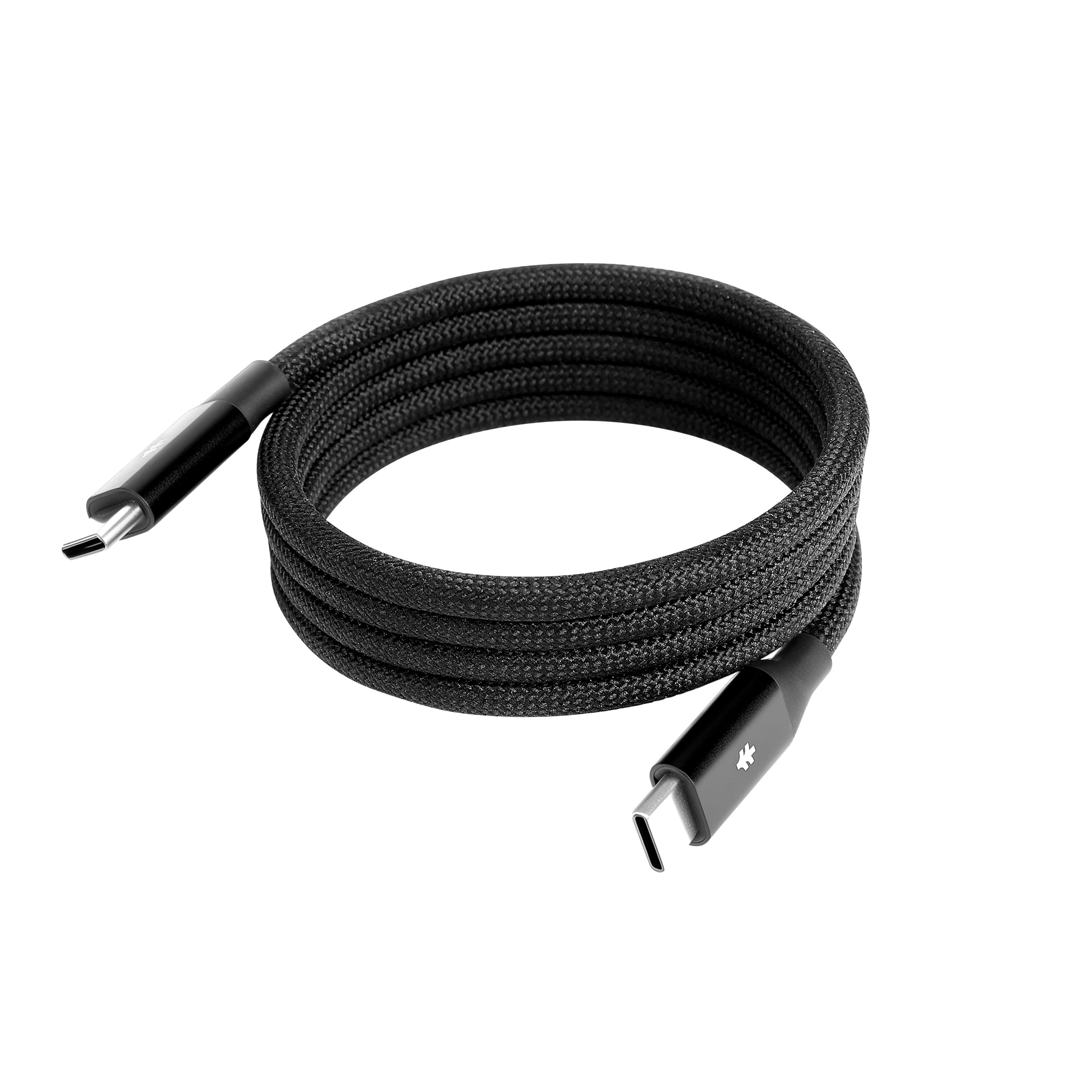 Swiss Tech Kabel M240 3 ft 240W Magnetic Self-Coiling USB-C Charging Cable