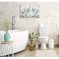 thumbnail image 6 of Bathroom Wall Decor Floral Canvas Wall Art, Bathroom Flowers Painting Picture Rustic Home Vase Wall Decor, 12x16 Inch, 6 of 8
