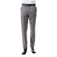 thumbnail image 3 of Mens Dress Pants, Solid Slim Fit Office Pants Only, 3 of 4