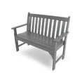 thumbnail image 1 of POLYWOOD&reg; Vineyard Recycled Plastic Garden Bench, 1 of 6