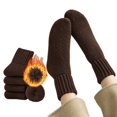 thumbnail image 3 of OYXSER 5 Pairs Womens Solid Mid Calf Socks, Elastic Cuff Warm Soft Fit Suitable for All-Day Wear, 3 of 7