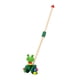 thumbnail image 2 of Empuje de madera para caminar, juguetes para bebés Juguetes de aprendizaje, Juguete para animales para caminar para niños de 1 año Rana, 2 of 9