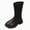 A23-Black, variant on Fall and Winter Boots for Girls Toddler Mid Calf Boots Flat Thick Bottom Warm Boots