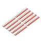 thumbnail image 3 of Tira Horquilla Barrera ANGGREK Material Cobre PVC 10 Piezas 400V 25A Rojo, 3 of 8