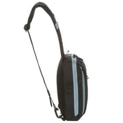 Athletic Works 4.5 Liter Black Urban Sling Sports Bag, Unisex, Shoulder Bags, Polyester, Adult, Teen