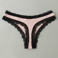 thumbnail image 3 of Ropa Interior con Entrenamiento Gibobby T Back Bragas sin costuras Tanga Sexy Encaje Rosa L, 3 of 5
