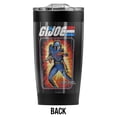 thumbnail image 2 of G.I. Joe/Cobra Commander Card Stainless Steel Tumbler 20 oz Coffee Travel Mug/Cup, Vacuum Insulated & Double Wall with Leakproof Sliding Lid | Great for Hot Drinks and Cold Beverages, 2 of 7