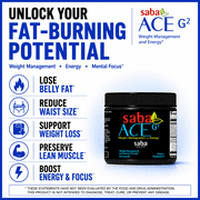 Saba ACE G2 Weight Management Dietary Supplement, 60 Capsules