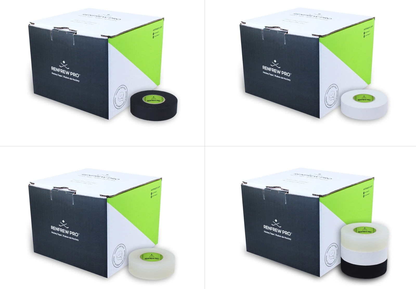 RENFREW PRO Season 20 TAPE ROLLS PACK - Hockey Stick Handles, Blades / Shin Pads