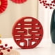 thumbnail image 3 of Adornos de Madera de Mesa de Pared de Manualidades de de Boda China Colco Signo de felicidad, 3 of 8