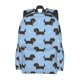 thumbnail image 2 of Disketp Dachshund Dog Mochila Escolar de Gran Capacidad y Peso Ligero, Mochila de Viaje Ideal para Escuela, Trabajo y Uso Diario, Cómoda y con Estilo, 2 of 8