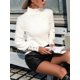 thumbnail image 4 of Suéteres de Otoño e Invierno para Mujer, Jerseys de Punto con Mangas Farol, Suéteres Tipo Top L, 4 of 10