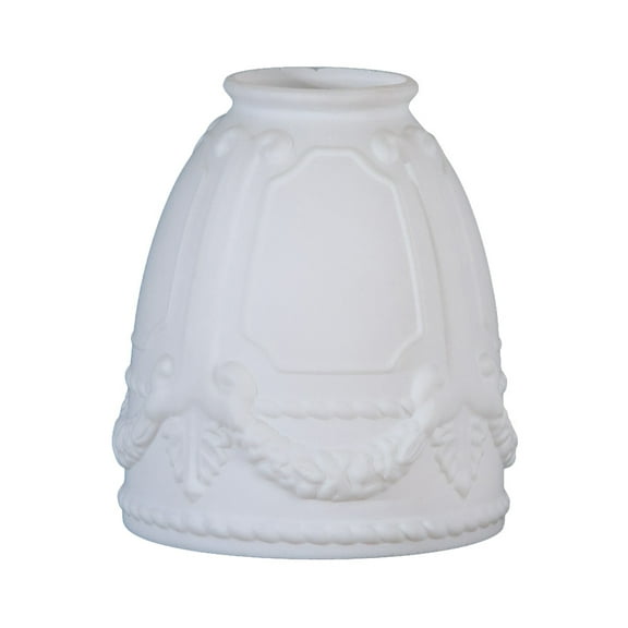 B&P Lamp Early Style Embossed Wreath Fixture Shade