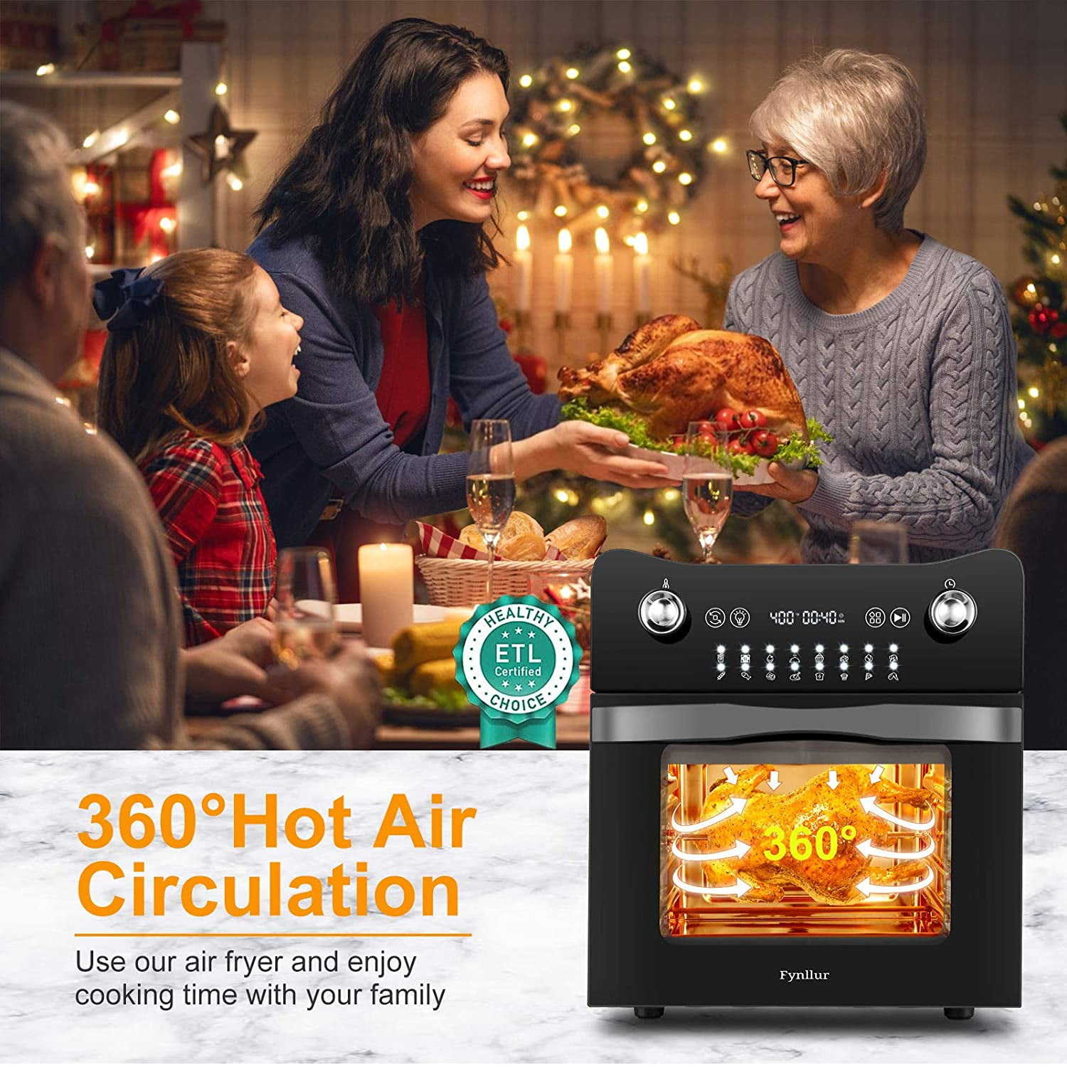 Acquista Friggitrice 16-In-1 14.7 Quart, Friggitrice 16-In-1, Friggitrice  1800W, Friggitrice 1800W, Friggitrice 1800W, Combo, con LCD Digital Touch  Screen, 9 Accessori e Ricette online a Italy. 711647901