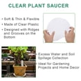 thumbnail image 3 of 10 Pack Clear Plant Saucer 10 Inches Drip Trays for Indoors Outdoors, Plastic Flower Plant Pot Saucer, 3 of 8