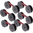 thumbnail image 1 of 6Pack Typewriter Ribbon Twin Spool Typewriter Ribbon Red and Black Twin Spool Replacement Pack for Most Typewriter, 1 of 7