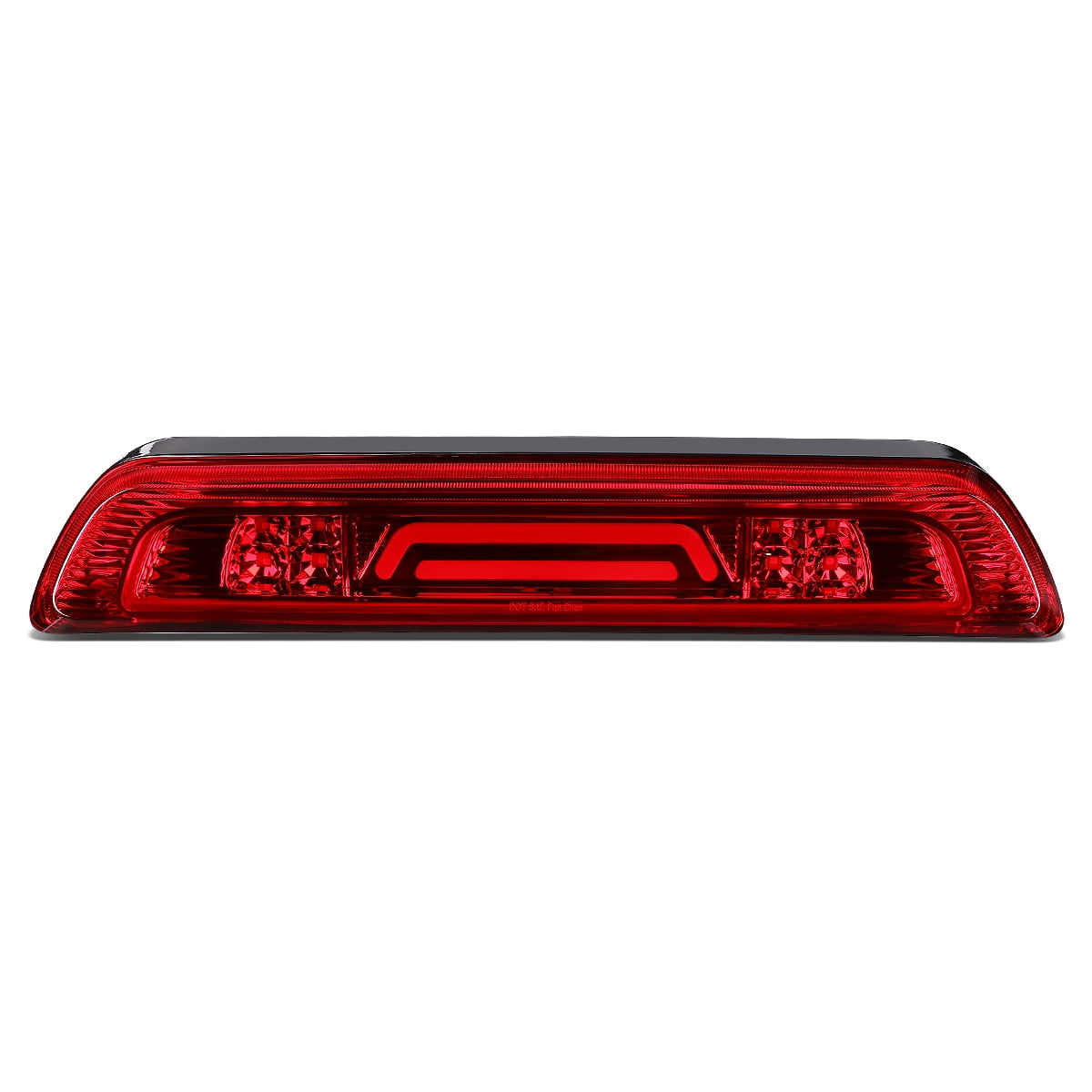 Fits 2007-2018 Toyota Tundra Black//Clear/<3D LED BAR/>Third 3rd Brake+Cargo Light