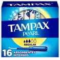thumbnail image 1 of Tampones Tampax Pearl Regular 16 pzas, 1 of 5