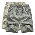 thumbnail image 3 of Puntoco Shorts Hombre Casuales Playa Liso Moda,Pantalones Cortos Deportivos Para Hombre Con Bolsillos De Secado Rápido Baloncesto Correr Ciclismo,Promoción, Alto Y Grande, 3 of 3
