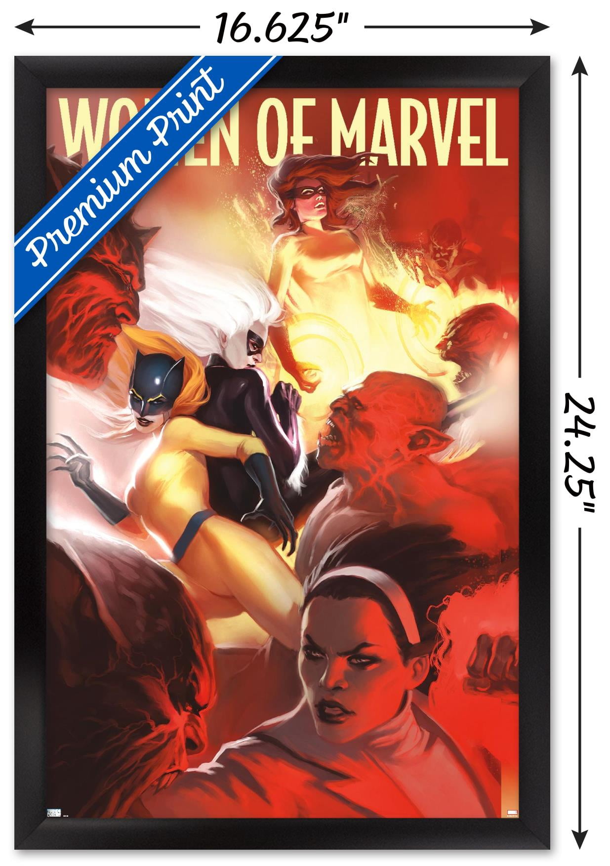 Marvel - Women of Marvel - Group Wall Poster