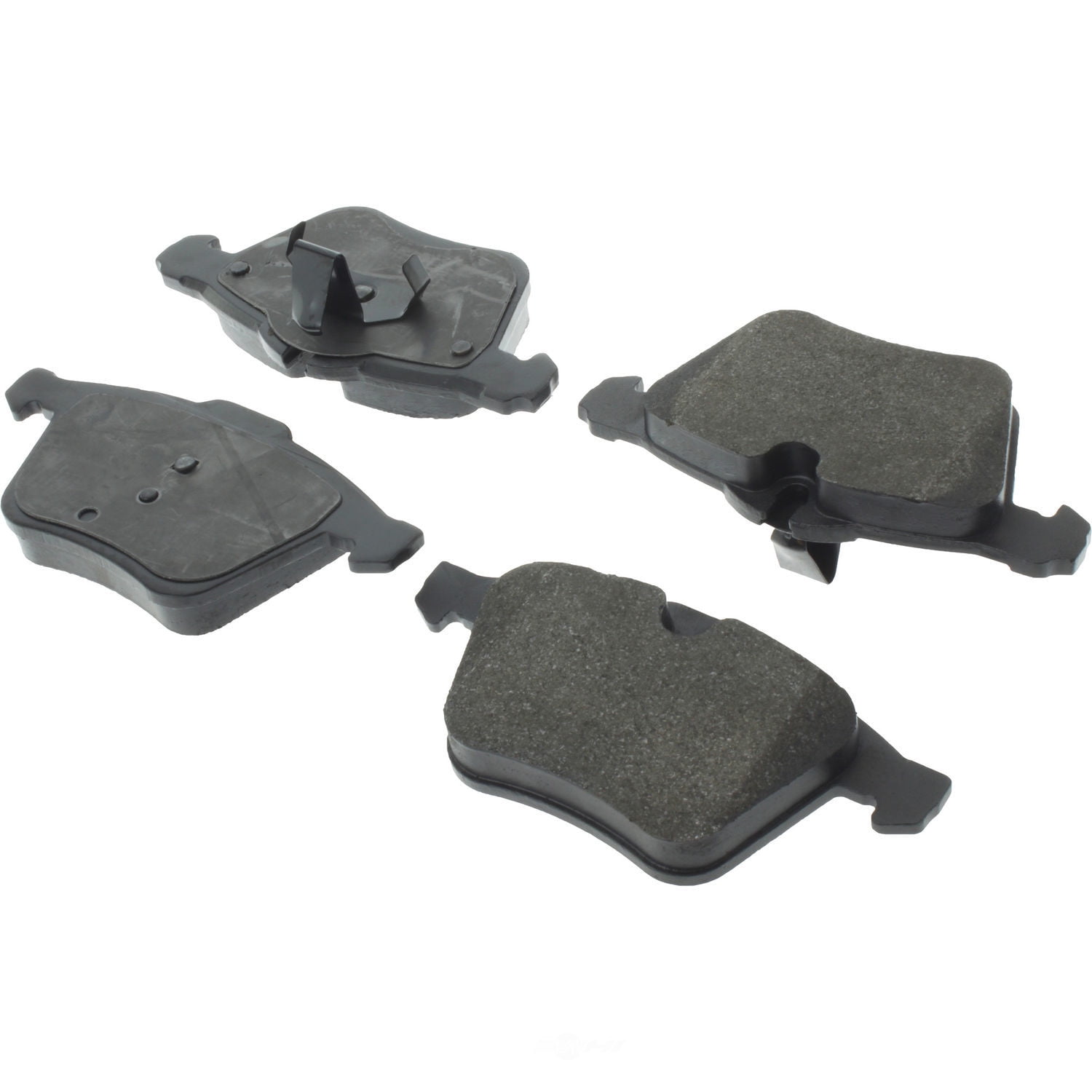 Centric Parts 300.12400 Centric Premium Semi-Metallic Brake Pads with Shims and Hardware