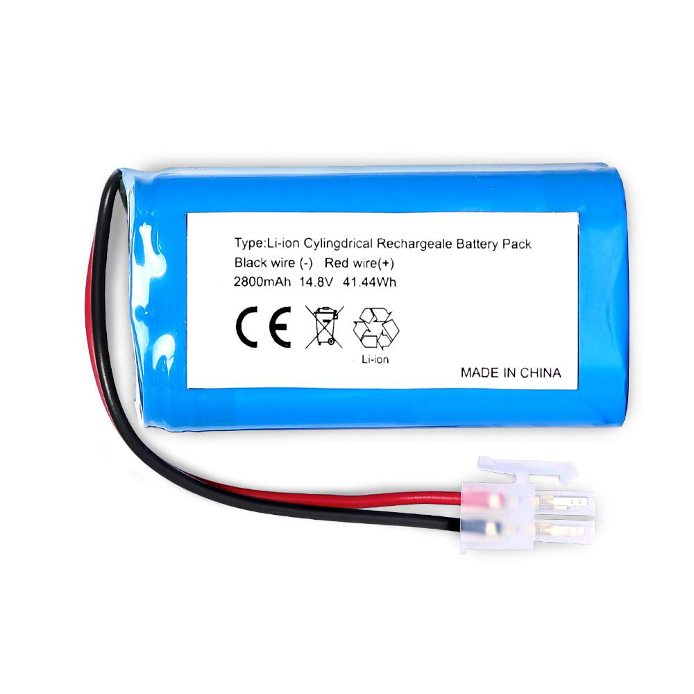 LiBatter Replacement Battery for ILIFE A4 A4S A6 V7 Robot Vacuum Cleaner 14.8V 2800mAH