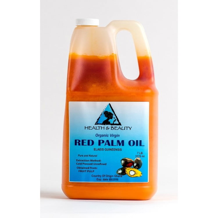 PALM OIL "RED" EXTRA VIRGIN UNREFINED ORGANIC CARRIER COLD PRESSED PURE