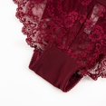thumbnail image 5 of Varsbaby Womens Sexy Lace Panties Pack of 3pcs Midnight Lingerie Underwear with Bow Knot, 5 of 5