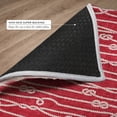 thumbnail image 6 of Addison Rugs Dream Shag Premium Machine Washable Transitional Rope Red Runner Rug, 2'3" x 7'6", 6 of 8