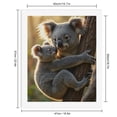 thumbnail image 2 of Paint by Numbers Kit for Adults, Koala Mother Tree Hugging Paint by Numbers, Easy Paint by Numbers Kit for Adults Beginner, DIY Adult Paint by Number Kits on Canvas, Home Decor, 2 of 7