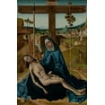 thumbnail image 2 of Gallego, Circle of 11x14 White Modern Wood Framed Museum Art Print Titled - Pieta, 2 of 4