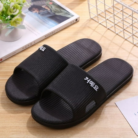

QWZNDZGR Extra Large Size 50 51 Slippers Bathroom Shoes Men s Summer Beach Slippers House Slides Men Pvc Shoes Shower Slippers Unisex