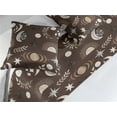 thumbnail image 2 of Boho Bed Runner Set, Minimal Style Sun and Moon Pattern with Stars Scandinavian Branches Art, Decorative Bedding Scarf & 2 Pillow Shams for Hotels Homes, Queen, Taupe Tan and Dark Grey, by Ambesonne, 2 of 3