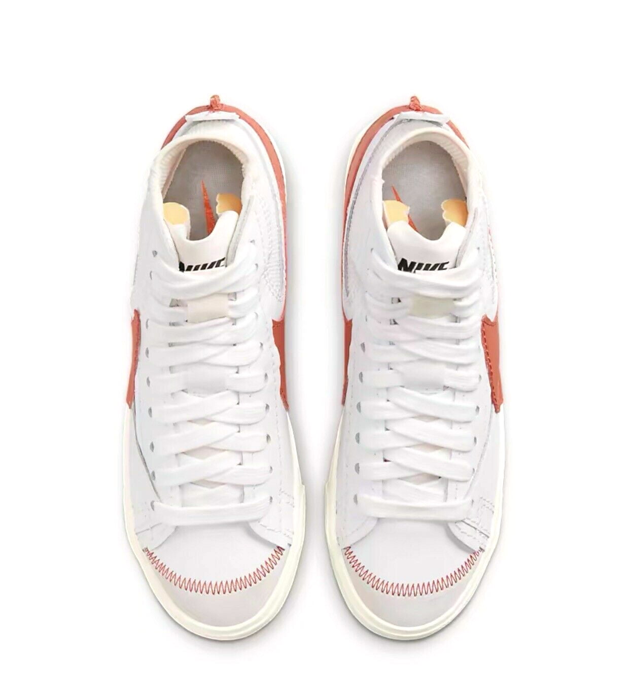 Men's Nike Blazer Mid '77 Jumbo White/Mantra Orange-Sail